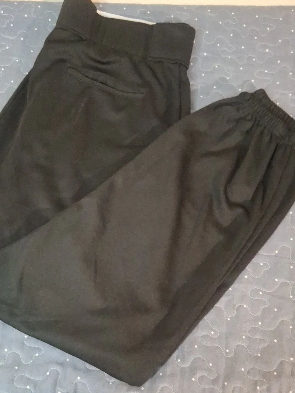 Rawlings Black Elastic Waist Baseball Jogger Pants size XL